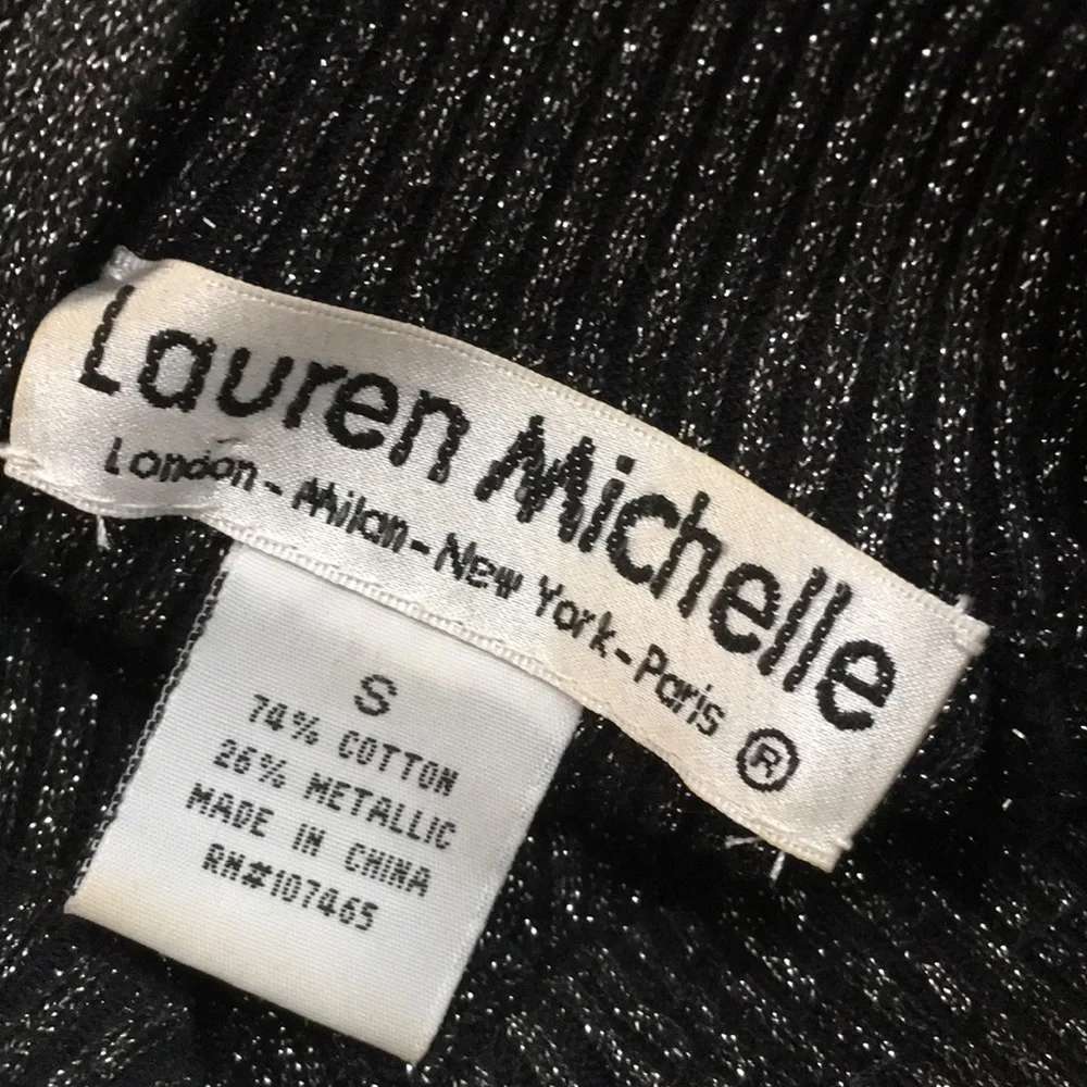 Lauren Michelle Beaded sweater. Size small